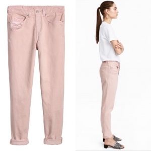 h&m boyfriend low waist jeans